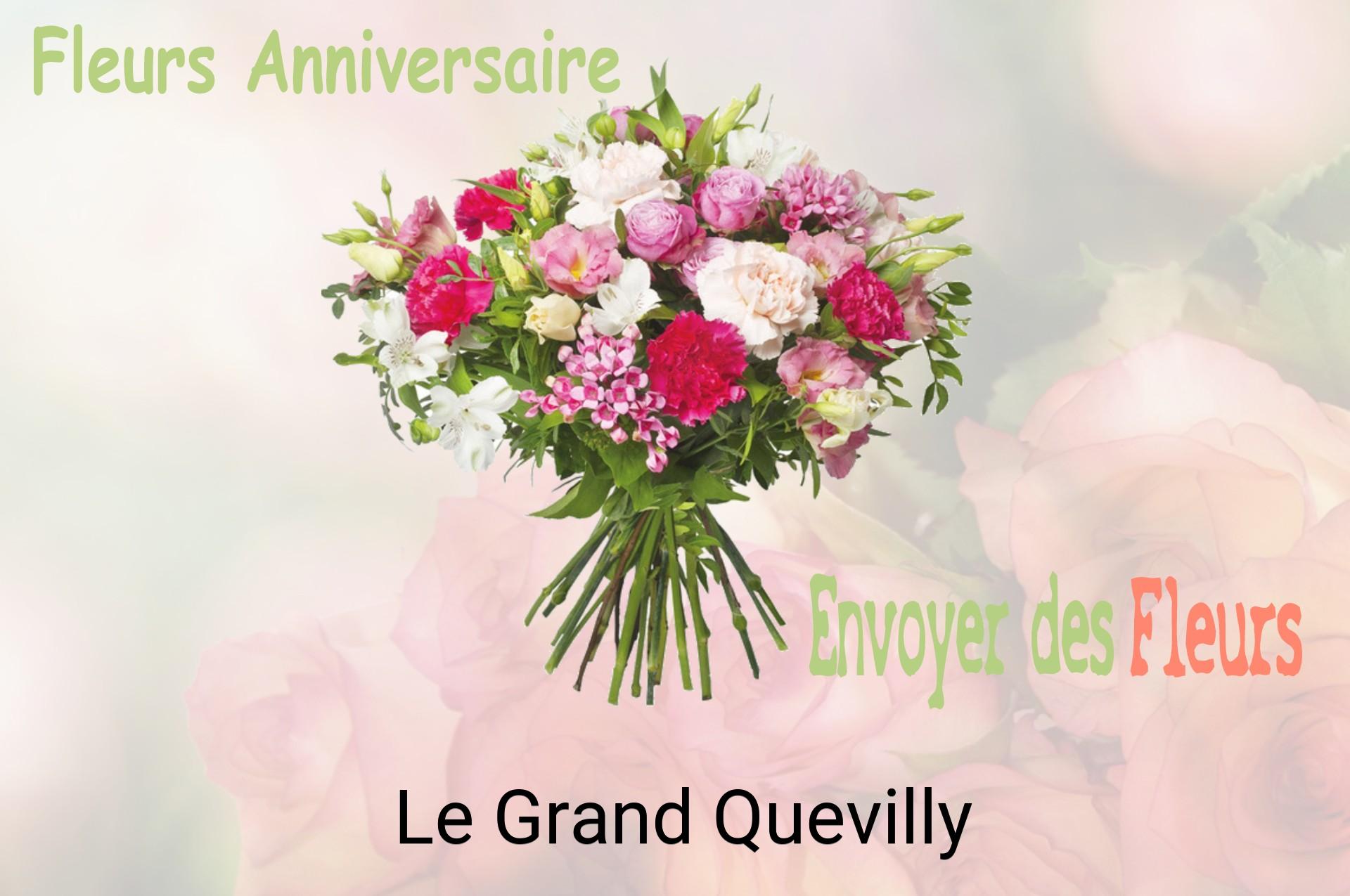 Bouquet de fleurs d’anniversaire livré à Le Grand-Quevilly